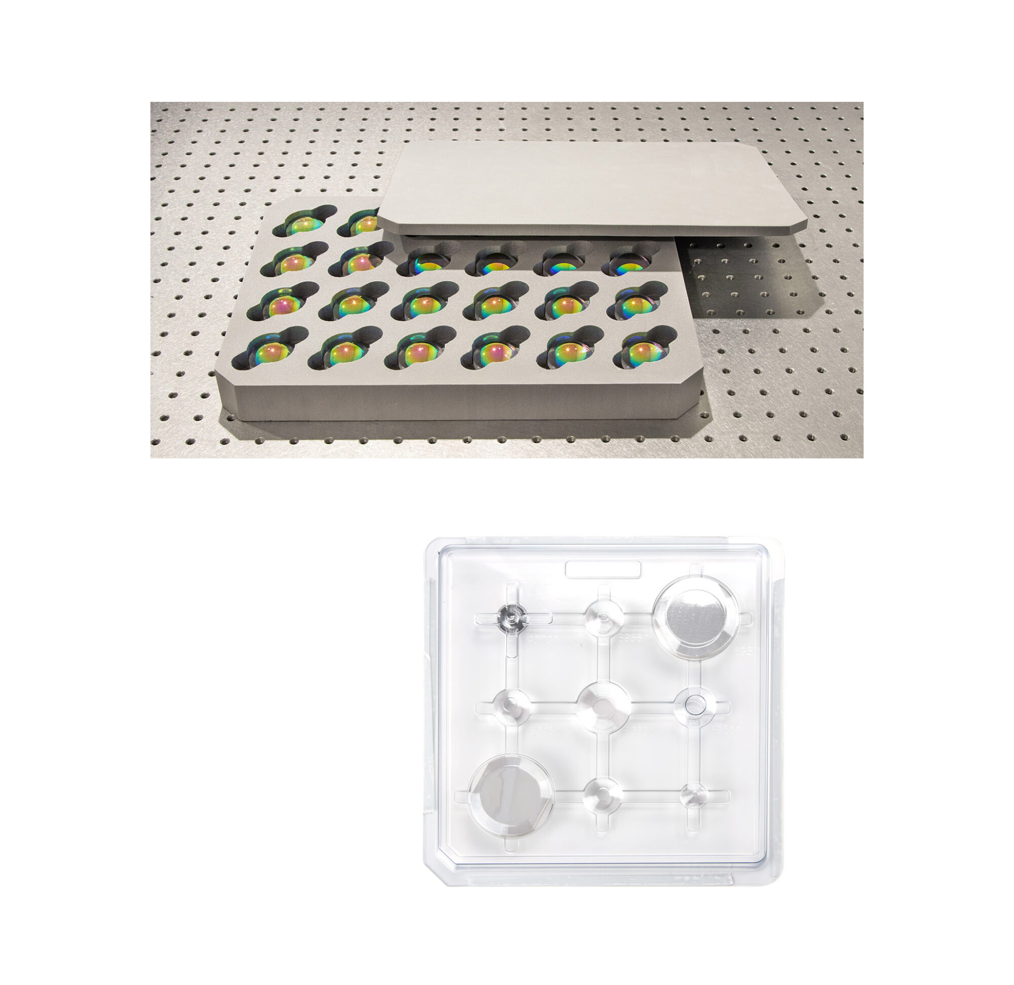 Packing solutions optics by Physix